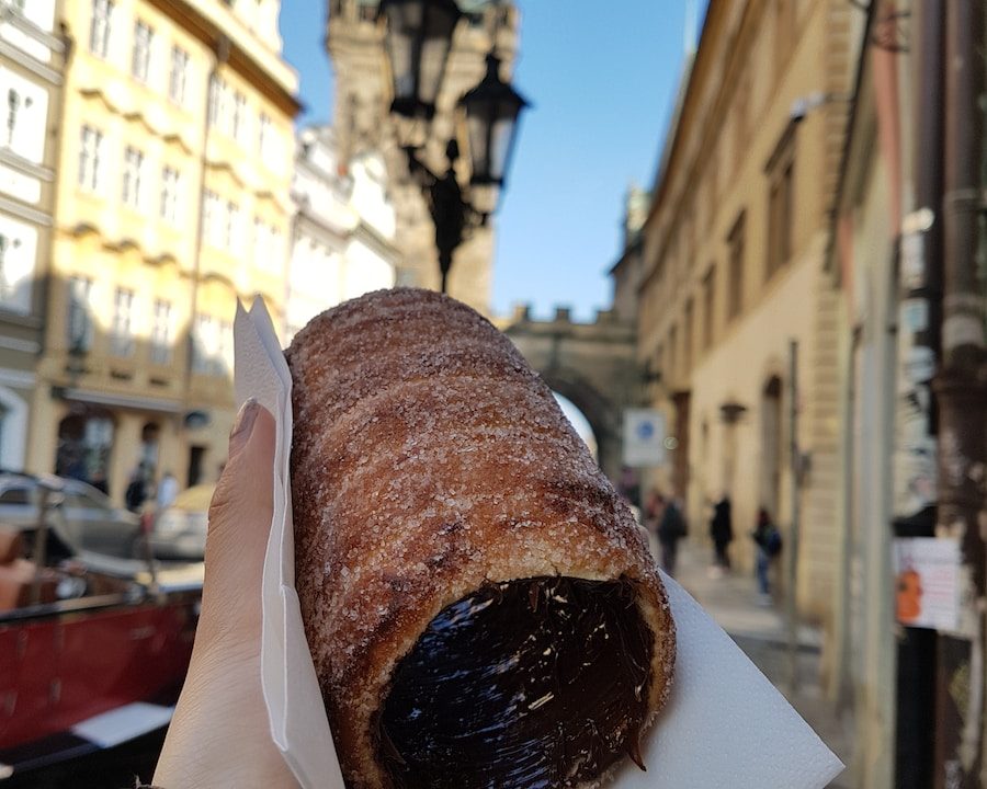 brown bread on white paper